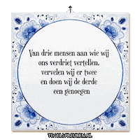 Humor Hart Sticker by Tegelspreuken.nl
