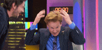 conan obrien hair flip GIF by Team Coco