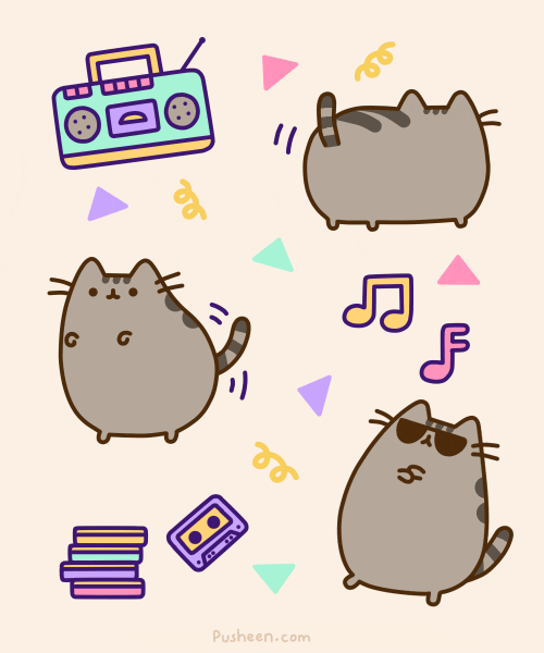 lets dance GIF by Pusheen