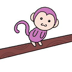 Monkey Ok Sticker