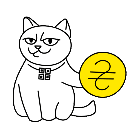 Cat Ukraine Sticker