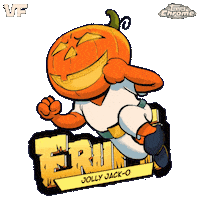 Jack-O Running Sticker by VeeFriends