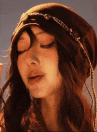 Beautiful Girl Smoking GIF