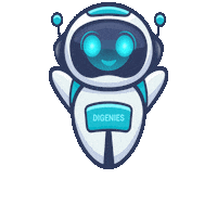 Robot Digi Sticker by DigiOutsource