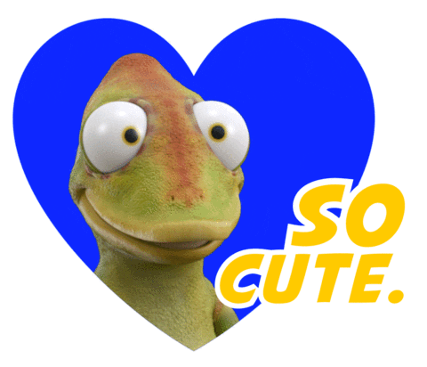 Lizard Sticker by Sofficini Carletto