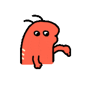 izumikanae omg ah shrimp izumi Sticker