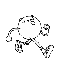 Peace Walking Sticker by Nooch.Earth