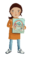 Frieden Kinderbuch Sticker by Jupitermond Verlag