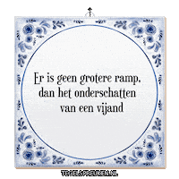 Wijsheid Spreuk Sticker by Tegelspreuken.nl