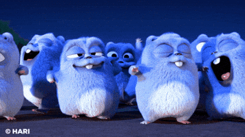 Happy Go Out GIF by Grizzy and the Lemmings