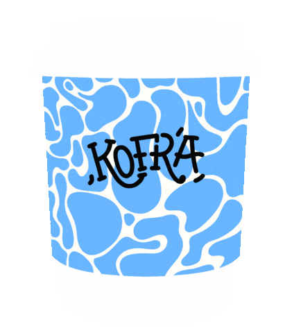 Summer Coffee Cup Sticker by Kofra Coffee