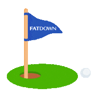 Golf Sticker by FATDOWN