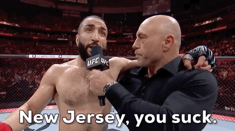 You Suck New Jersey GIF by UFC