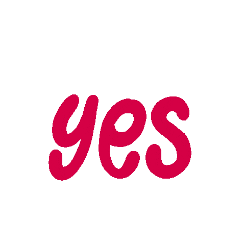 Yes No Sticker by Gummy Industries