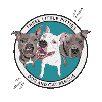 Animal Rescue Sticker by Three Little Pitties Rescue