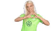 Football Love Sticker by VfL Wolfsburg