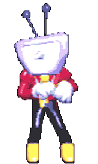 Deltarune Antenna Sticker