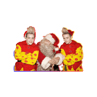 Christmas Santa Sticker by Essentially Pop