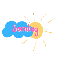 Sunday Sonne Sticker by Frankfurt mit Kids