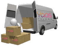 Envios Cajas Sticker by YaasColors