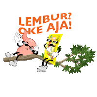 Jamu Lembur Sticker by Digital Sido Muncul