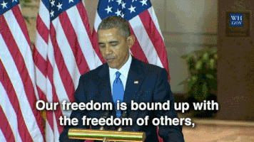 barack obama freedom GIF by Obama