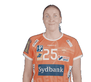 Orange Handball Sticker by Odense Håndbold