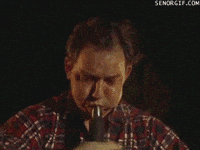 glass blowing GIF