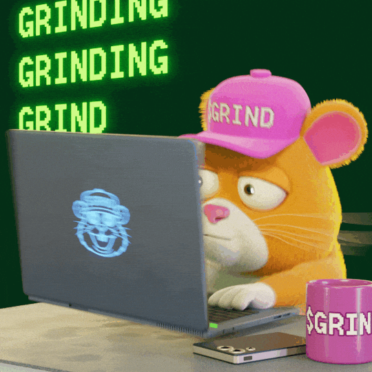 Working Hard Locked In GIF by Grind