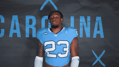 University Of North Carolina Football GIF by UNC Tar Heels
