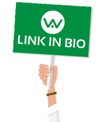 Link Bio Sticker by Wetcom