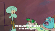season 9 squid defense GIF by SpongeBob SquarePants