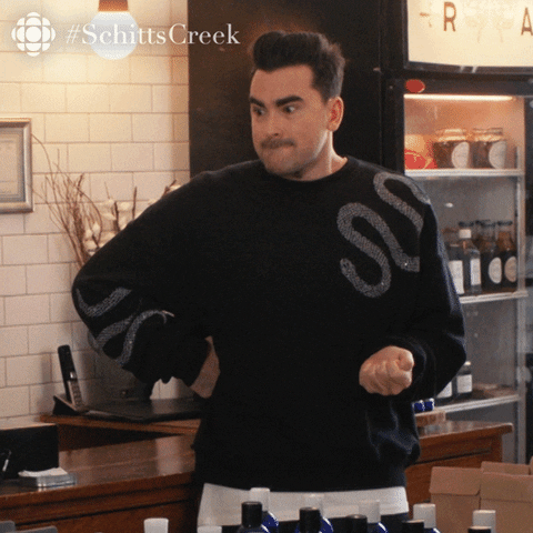 Confused Schitts Creek GIF by CBC