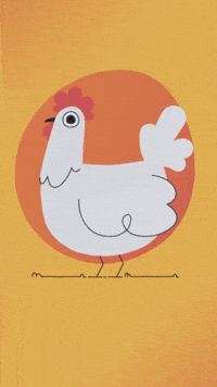 Poule GIF