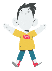 confused animation Sticker by Yimbo