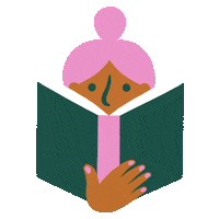 Book Relaxing Sticker