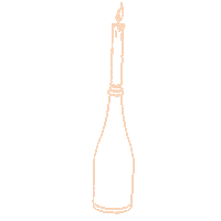 Line Candle Sticker
