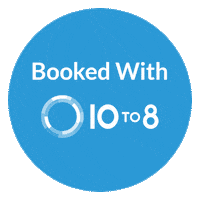 book service Sticker by 10to8 Appointment Scheduling.