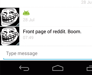 message sister GIF