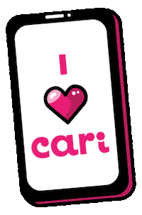 Heart Love Sticker by Cari