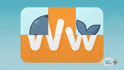 #supersimplelearning #supersimpleabcs #whale #w #puzzle GIF by Super Simple