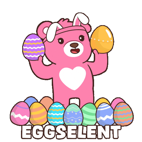 Easter Bunny Sticker by BEARISH