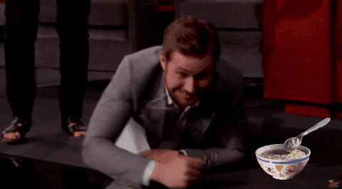 Ryan Gosling Cereal GIF by Stacy Rizzetta, Senior Editorial Director