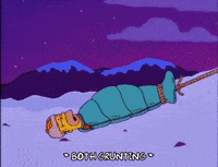 Season 9 Sleeping GIF by The Simpsons