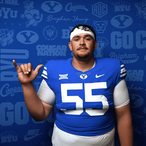 College Football Go Cougs GIF by BYU Cougars