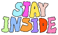 Quarantine Stay Home Sticker by pey chi