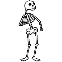 Haunted House Dancing Sticker