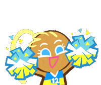 Hooray Cheerleader Sticker by cookierun