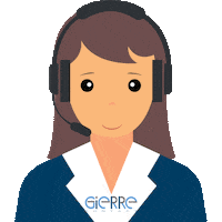 GierreContact work agency contact operator Sticker