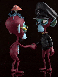 Friends Working Together GIF by Moonie
